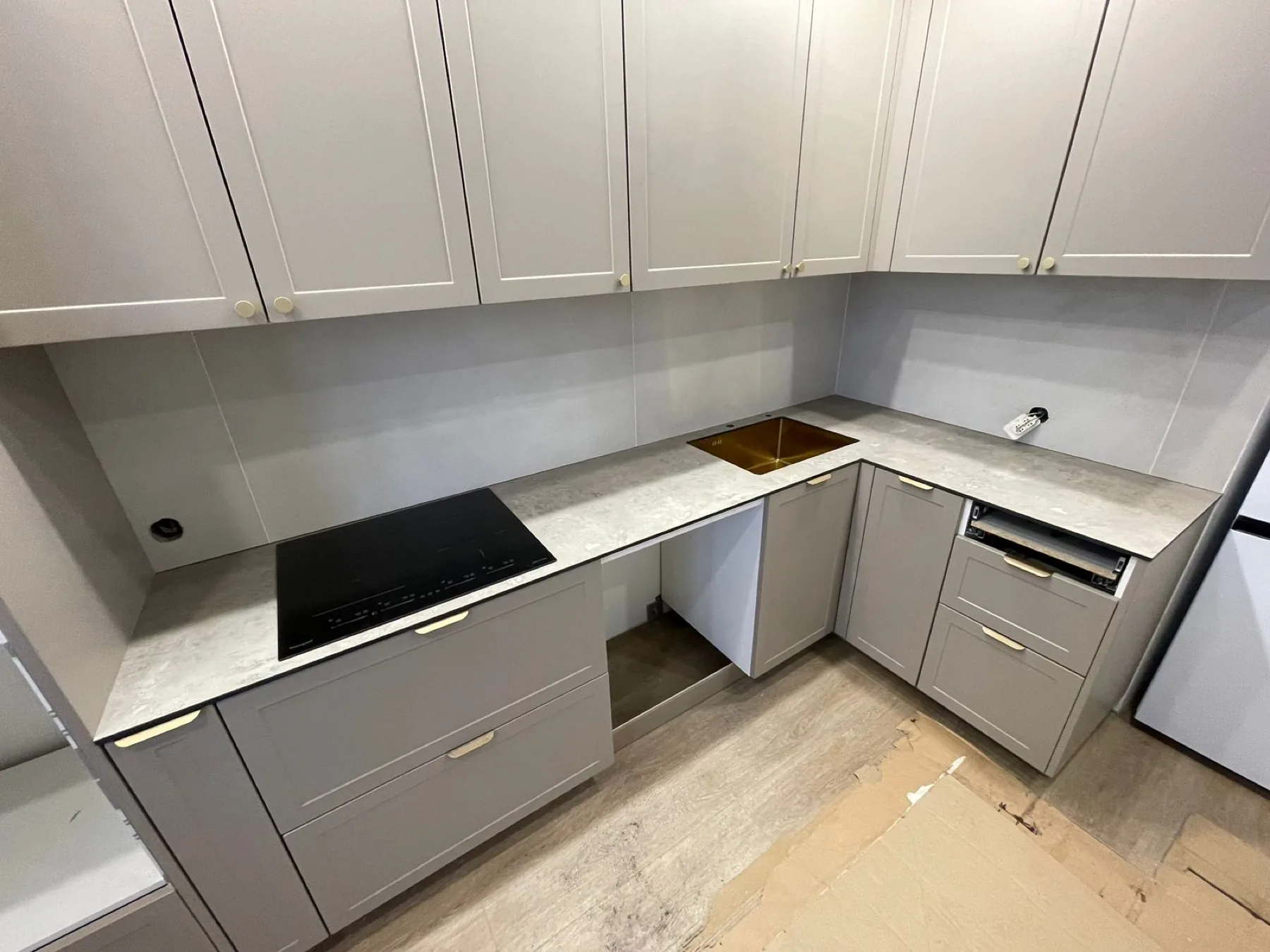 Угловая столешница HPL Compact под камень